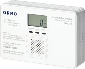 Детектор угарного газа ORNO OR-DC-633 с цифровым дисплеем, питание 9V