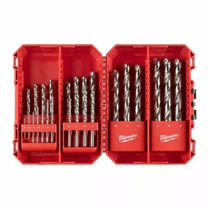 Drill Bit Set MILWAUKEE 25 pcs HSS-G Thunderweb 1–13 mm for metal