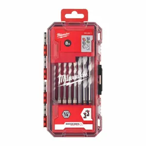 MILWAUKEE WIERTŁO UNIWERSALNE kpl. 8szt
