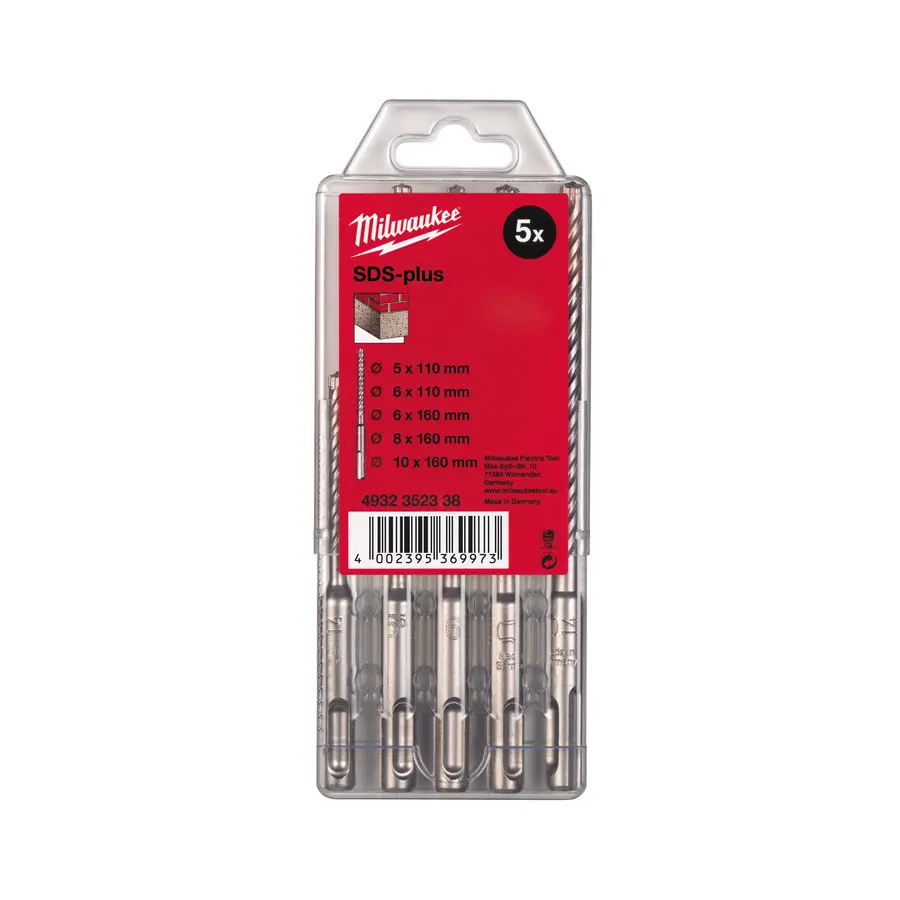 Milwaukee SDS Plus M2 urbju komplekts