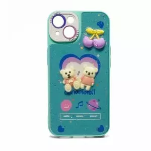 Защитный чехол iLike для iPhone 15 Pro — Cartoon Blue