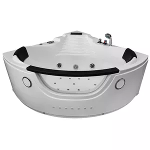 Гидромассажная ванна AMUE AMO-1003 Turbo 140x140 см с массажными форсунками и эргономичной формой
