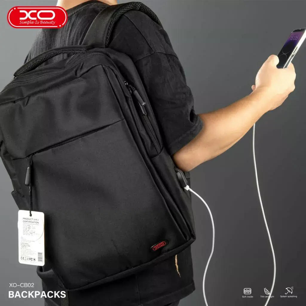 XO CB02 laptop backpack for 15.6-inch Photo 3
