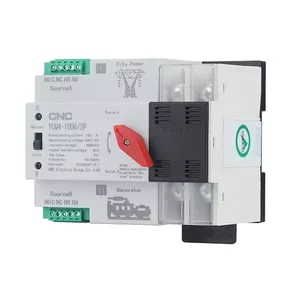 Automātiska pārslēgšanas ierīce CNC NV822454 2-poliskā 220V 100A