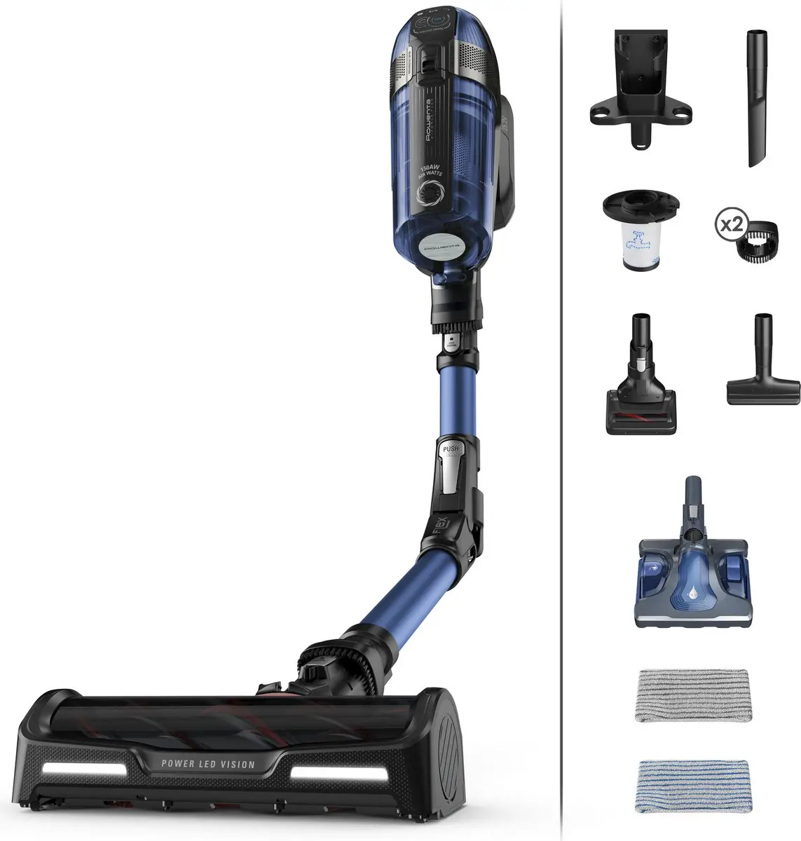Пылесос вертикальный Rowenta X-Force Flex 12.60 Aqua RH98C0 Photo 17