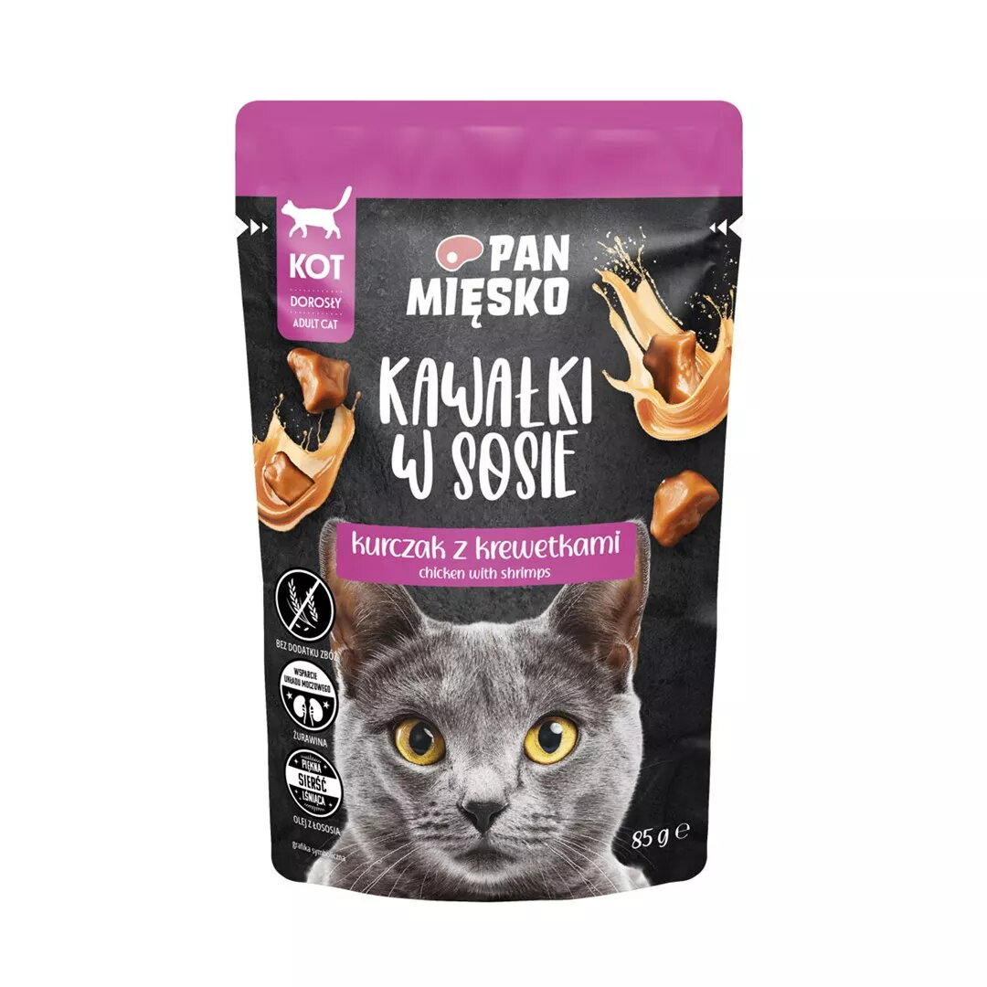 Mitrs kaķu barība pan miĘsko Pieces