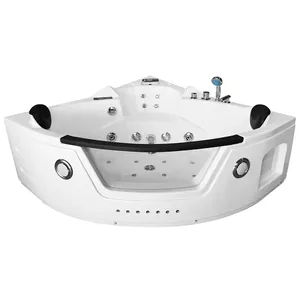 Massage Bath AMUE AMO-0632B Right 150x150 cm Double with Hydro‑ and Air‑Massage