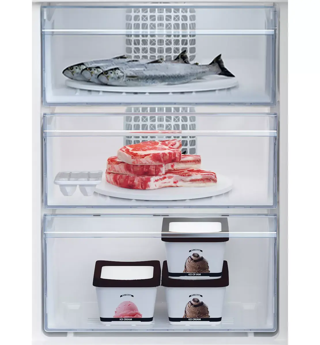 BEKO RCNA305K40XBRN холодильник-камера NeoFrost 266 л Photo 5