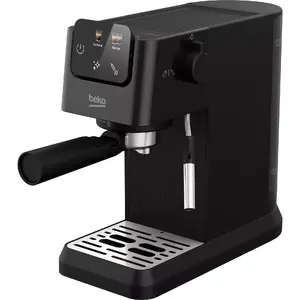 Кофемашина эспрессо BEKO CEP5302B — бак 1,1 л, давление 15 бар, портафильтр, паровая насадка, фильтр на 2 чашки, чёрная