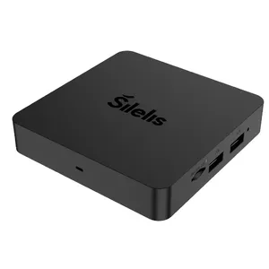 Плеер для потокового видео Šilelis T-3 4K HDR Android TV, Wi‑Fi, HDMI