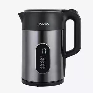 Elektriskā tējkanna Lovio 1.7L 2200W Nerūsējošā tērauda