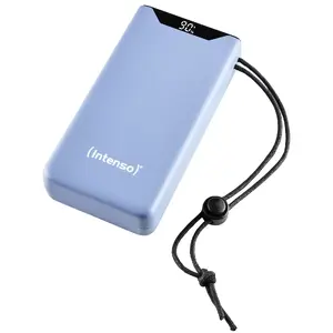 Пауэрбанк INTENSO 7332055 — 20000 мАч, PD 3.0 и QC 3.0, USB-A + USB-C (20 Вт), синий