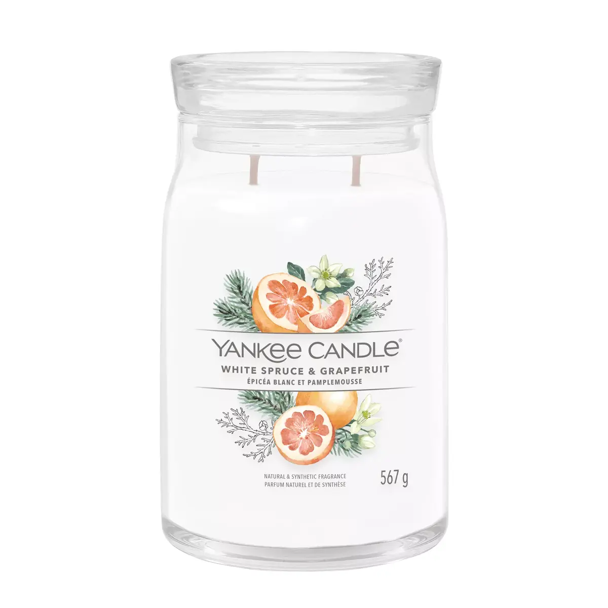 Vaska svece Yankee Candle White Spruce