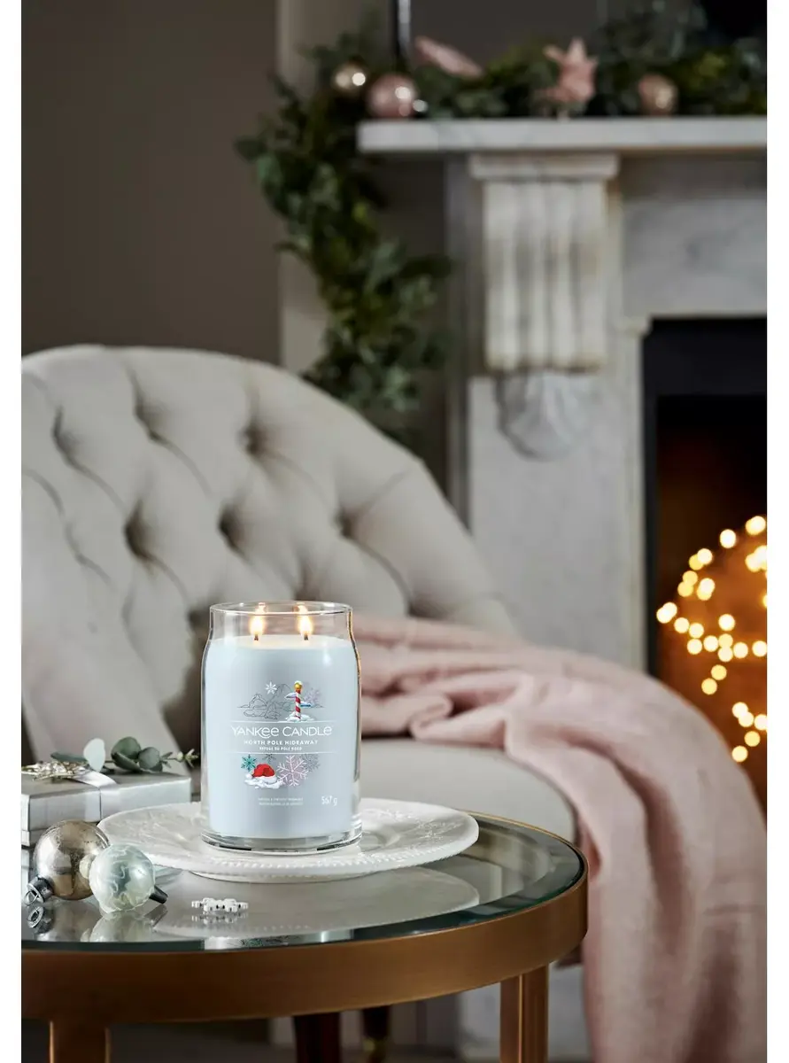 Vaska svece Yankee Candle North Pole Hideaway Photo 2