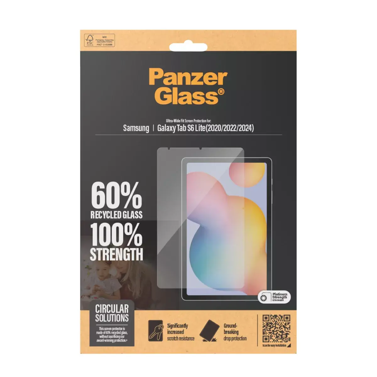 Ekrāna aizsargs PanzerGlass Samsung Galaxy Tab S6 Lite Photo 3