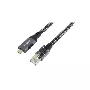 USB-C to LAN cable PREMIUMCORD ku31net3 — 3 m, USB-C to RJ45 wired network cable
