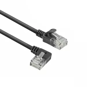 Network Cable ACT Black 3m RJ45 Cat6A U/UTP Black