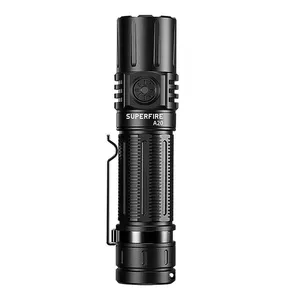 Rokas LED lukturis Superfire A20 — 1700 lm jauda, staru attālums 300 m