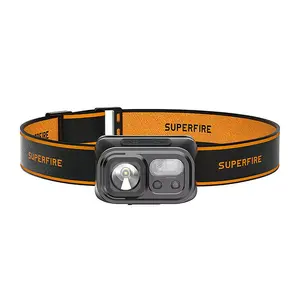Налобный фонарь Superfire HL23-S — 350 лм, аккумулятор 2000 мА·ч