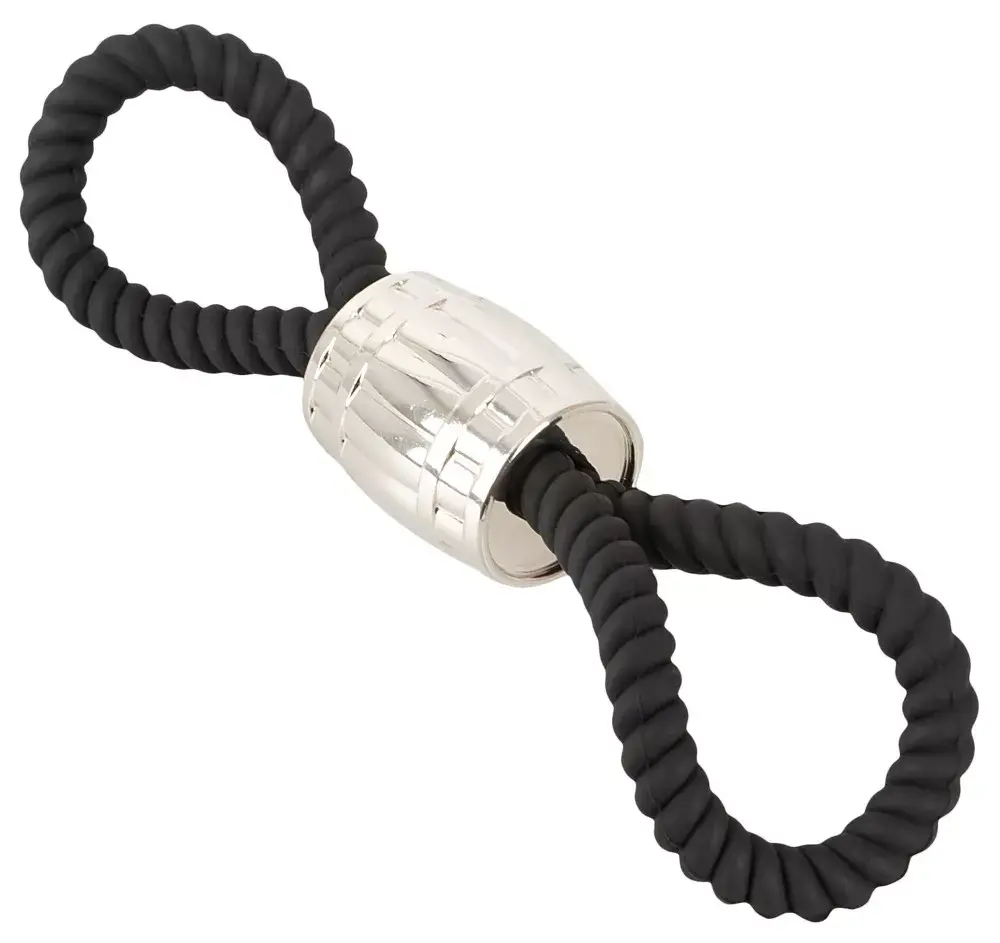 Cock strap Rebel Heavy Rope 2L — двойная петля Photo 3