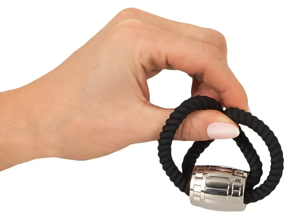 Cock strap Rebel Heavy Rope 2L — двойная петля Photo 4