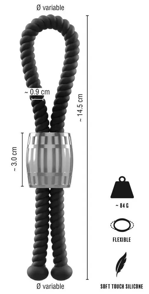 Кок-страп Rebel 50042330000 Heavy Rope Photo 9