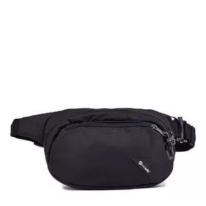 Поясная сумка Pacsafe Vibe 100 — нейлон, 4 л, чёрная