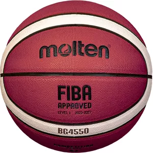 Мяч для баскетбола MOLTEN B7G4550 FIBA композитная кожа размер 7