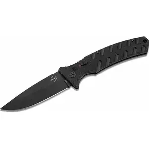 Saliekamais nazis Boker Boker Plus Large Strike — modelis 06EX900, Grivory rokturis, melns pārklājums
