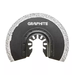 Semi‑circular cutting disc for ceramics GRAPHITE 85 mm (56H004)