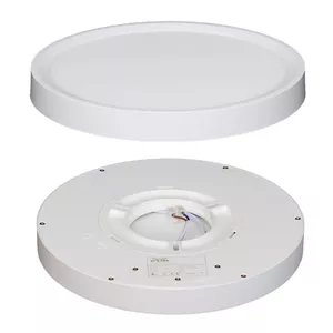 LED lampa FIAMM NOMY 18W — regulējama krāsas temperatūra, balts korpuss