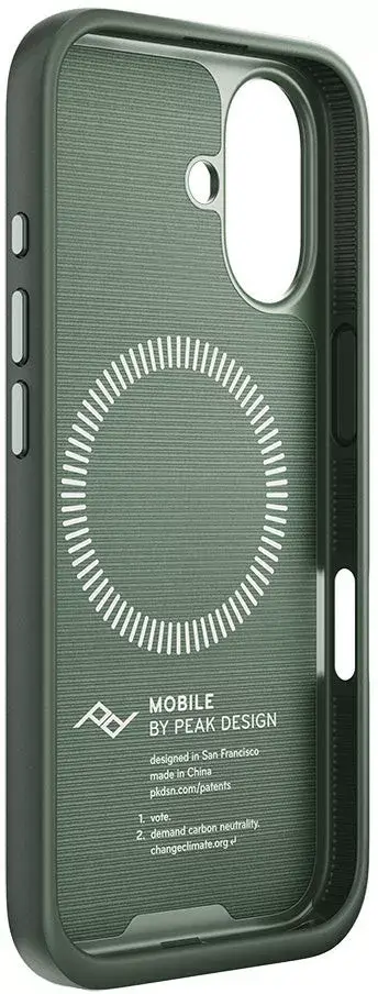 Mobile case Peak Design Everyday Fabric Sage — iPhone 16 Photo 4