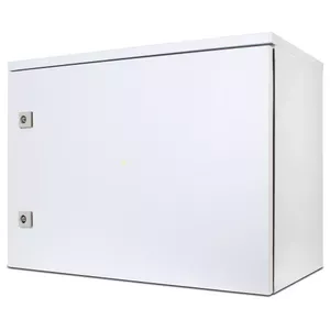 Wall cabinet ProBase W12-IP55-GR 12U IP55 steel doors 685×550×410 mm grey