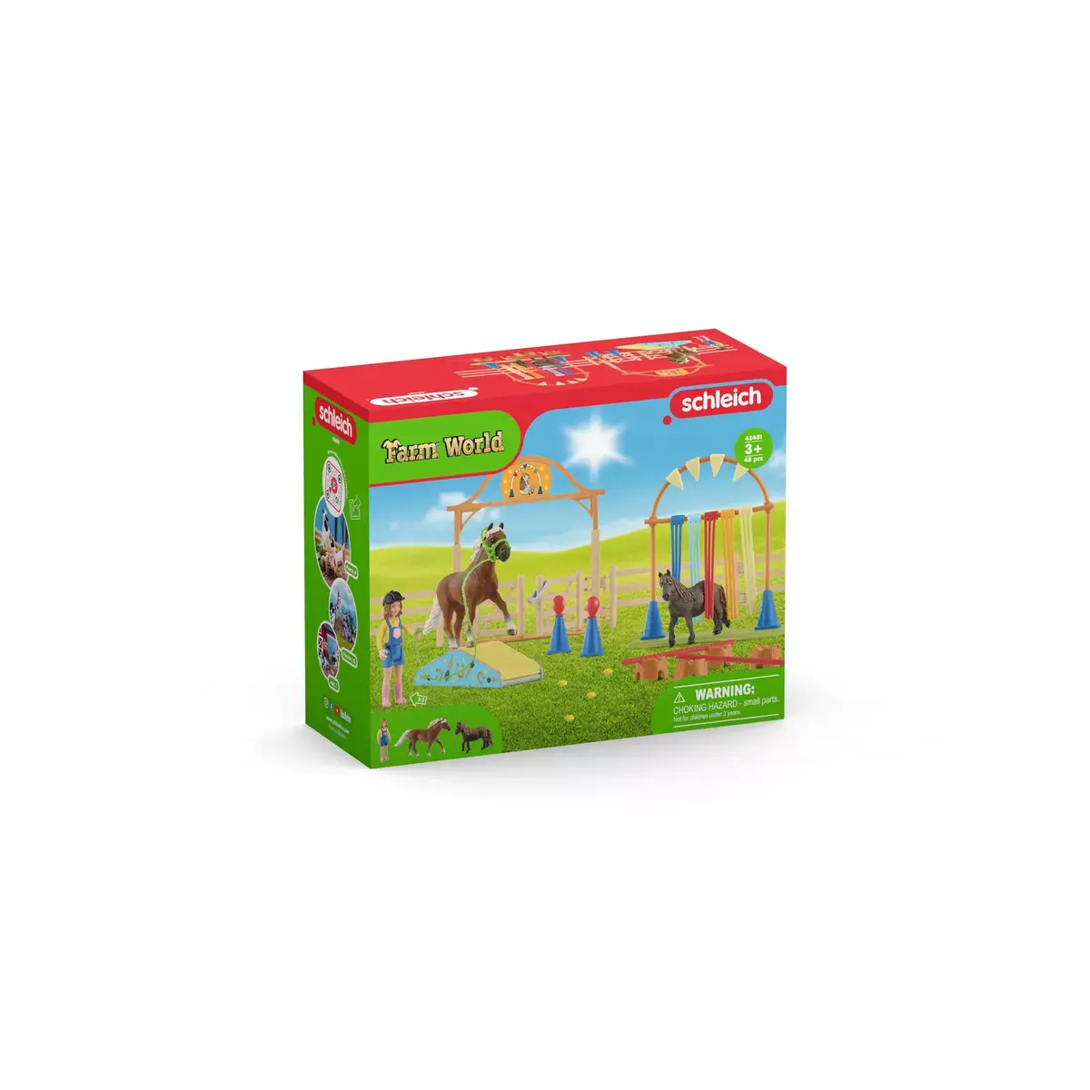 Тренировка ловкости пони Schleich 42481 Photo 2