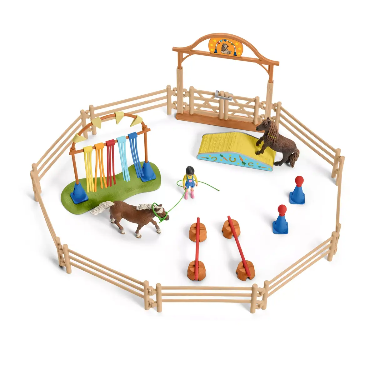 Тренировка ловкости пони Schleich 42481 Photo 6