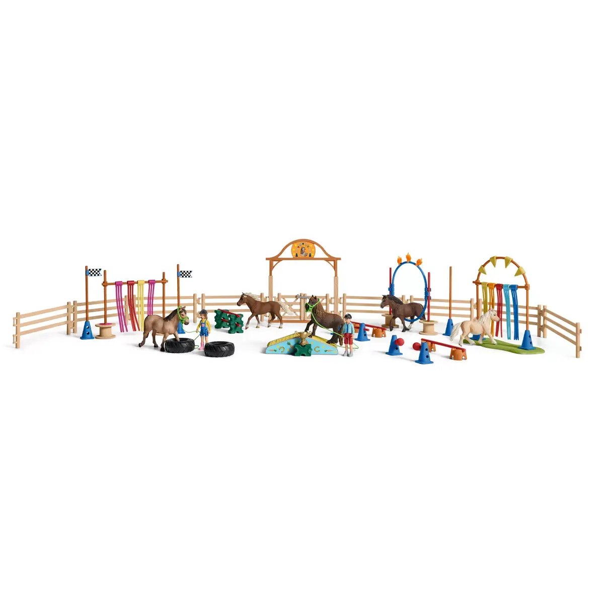 Тренировка ловкости пони Schleich 42481 Photo 7