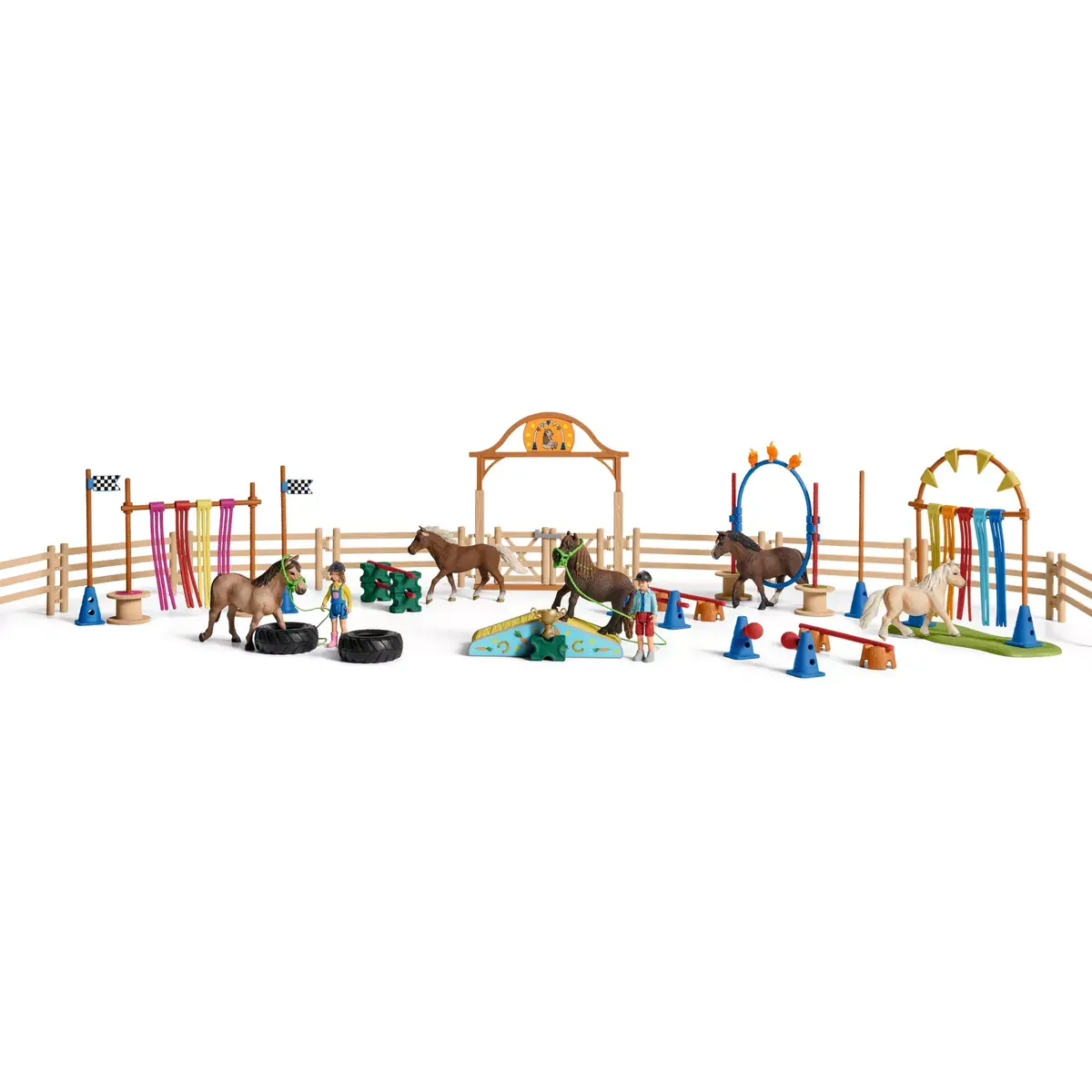 Тренировка ловкости пони Schleich 42481 Photo 8