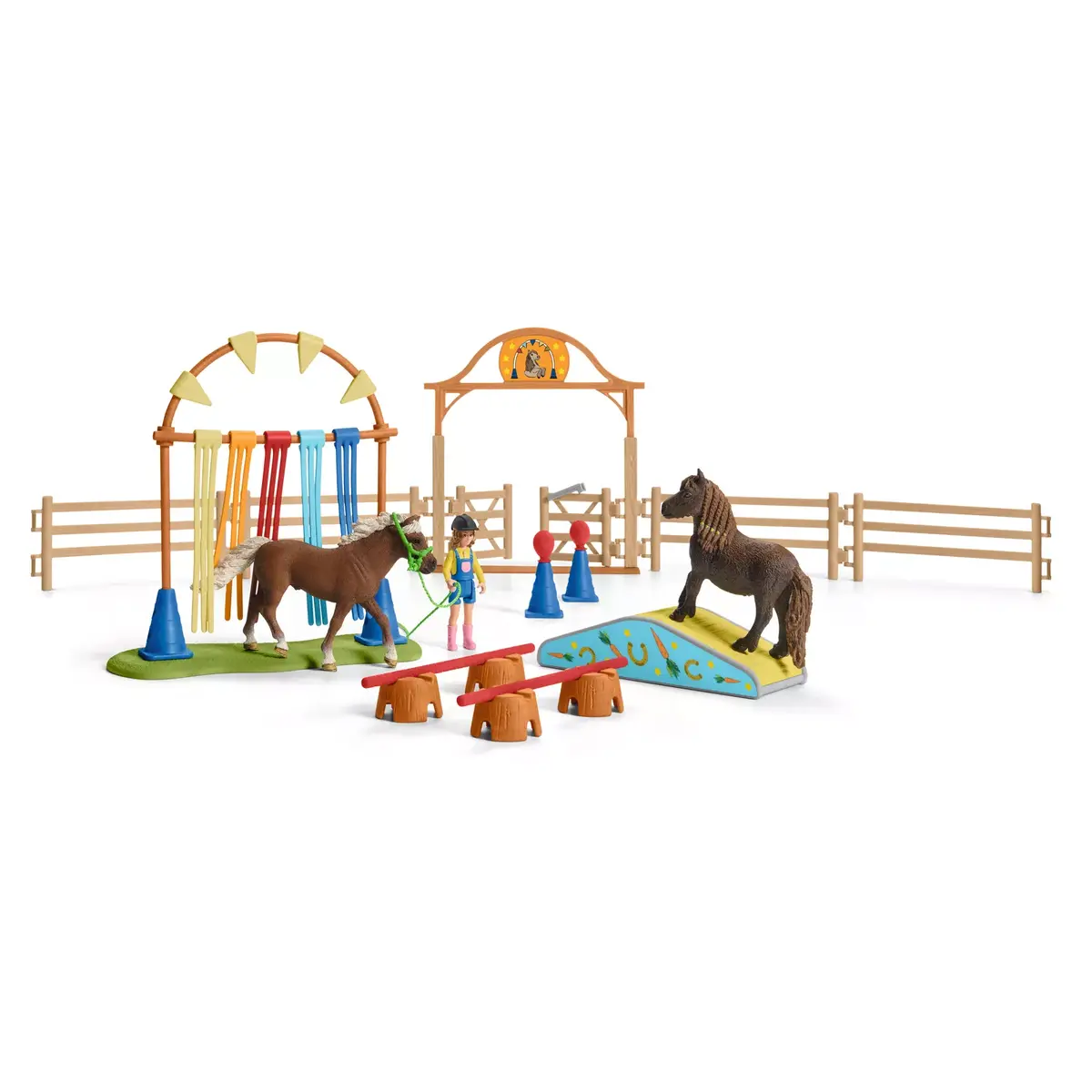 Тренировка ловкости пони Schleich 42481 Photo 20