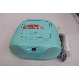 Pārnēsājamais Sing-A-Long Radio CD atskaņotājs Muse MD-203 KB Zils