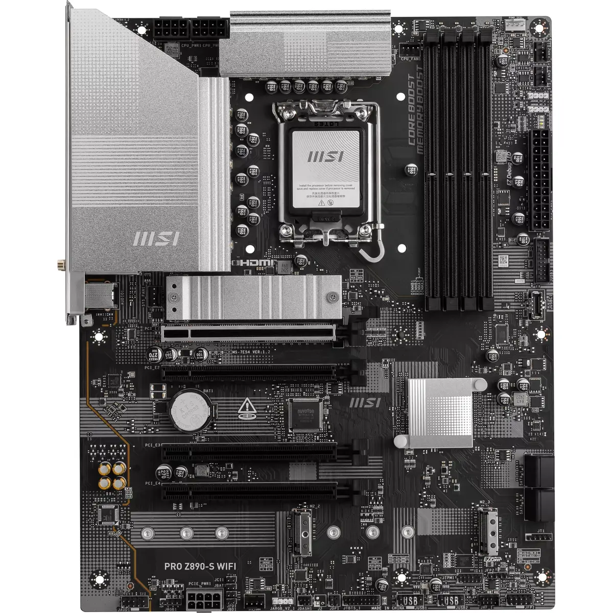 Pamatplate MSI PRO Z890-S WIFI, kods Photo 2