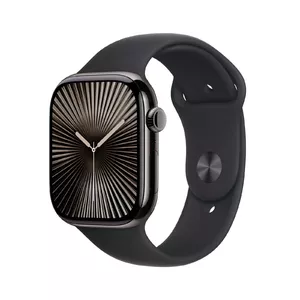 Viedpulkstenis Apple Watch Series 10 GPS + Cellular 46mm Slate Titanium Case Melns