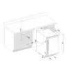 Dunavox DAUF-46.145DBH двухзонный винный шкаф Photo 3