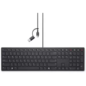 Keyboard DELL KB525C Office USB QWERTY US International Black