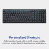 DELL KM555 klusa tastatūra Pele iekļauta Universāls RF bezvadu sakari + Bluetooth QWERTY ENG/RUS Melna Photo 3