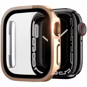 Protective case for Apple Watch 45mm by dux ducis — Hamo model, Rose Gold finish