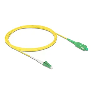 DeLOCK InfiniBand/fibre optic cable 3 m LC SC Yellow 83862