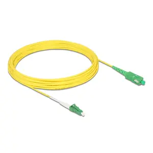 DeLOCK InfiniBand/fibre optic cable 10 m LC SC Yellow 83876