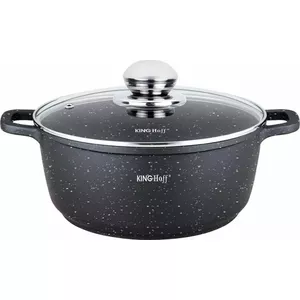 KingHoff marble pot 26 cm, KingHoff KH-1596, capacity 5.6 L