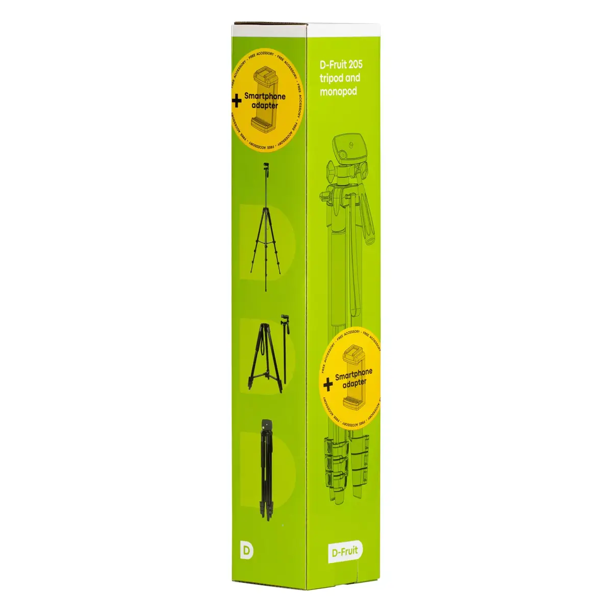 Tripod D-Fruit 205 with phone adapter M Photo 9