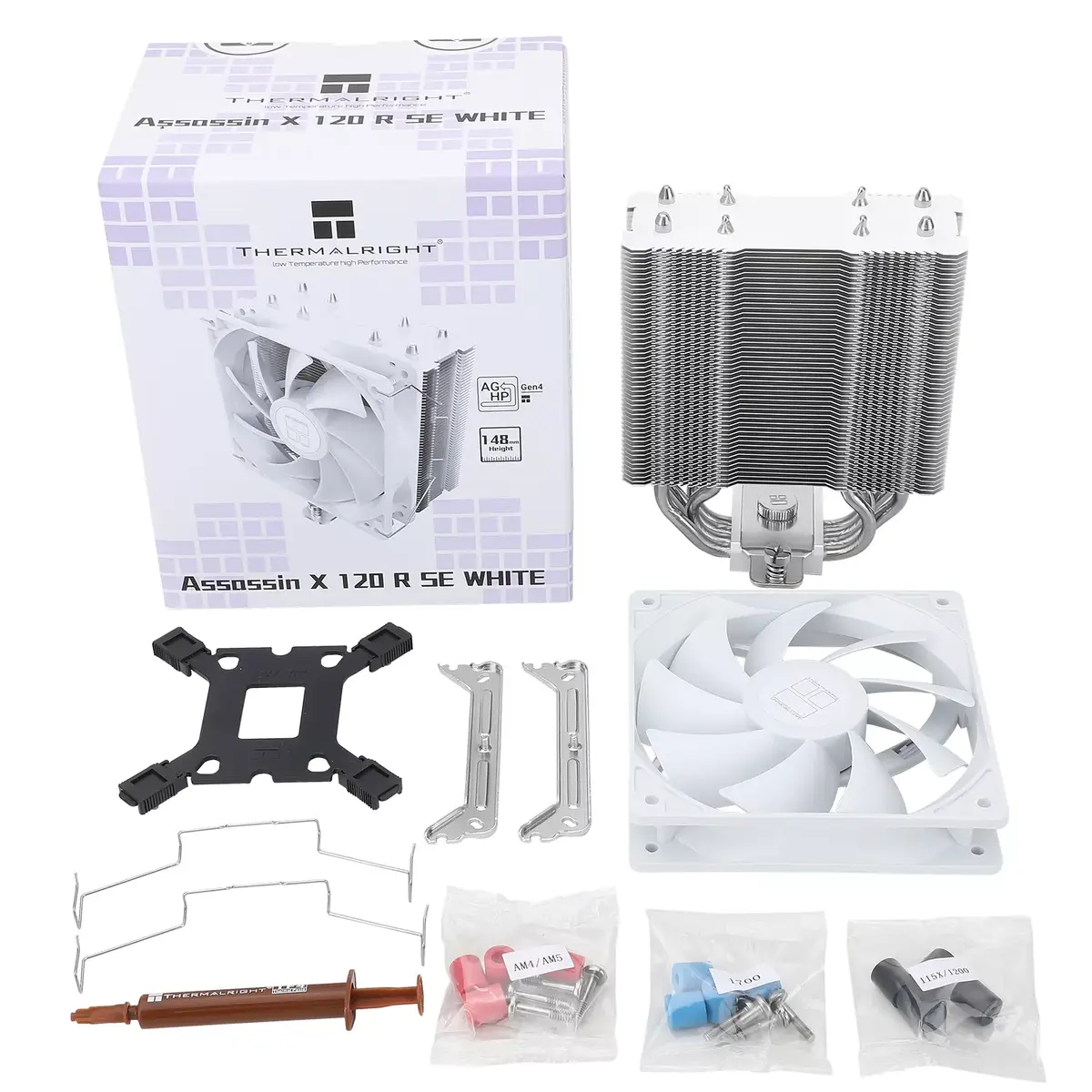 Dzesētājs Thermalright Assassin X 120 REFINED SE WHITE Photo 9
